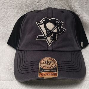 47 Brand Pittsburgh Penguins XL Stretchfit Hat - New